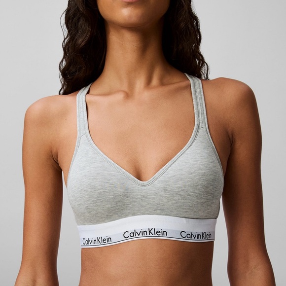 Calvin Klein Modern Cotton Padded Bralette - Picture 1 of 8